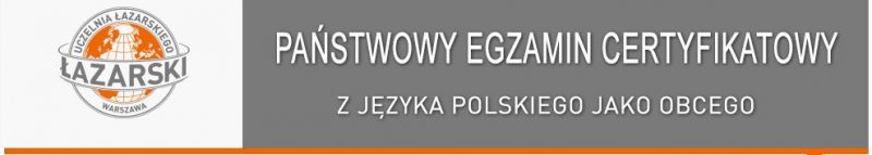 Egzamin certyfikowany z języka polskiego