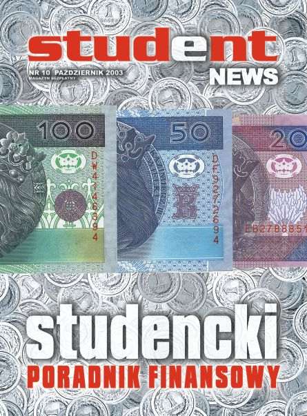 StudentNEWS październik 2003 - okładka