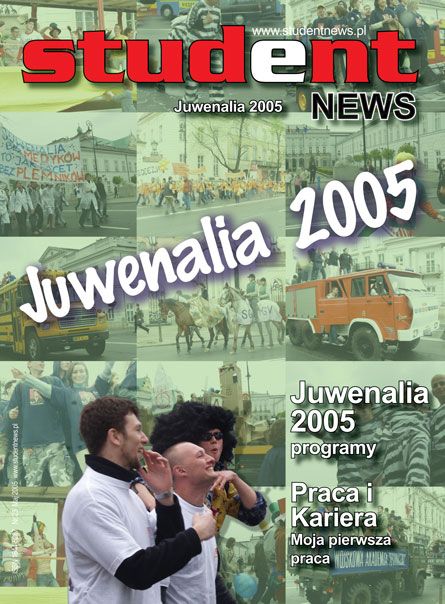 StudentNEWS maj 2005 - okładka