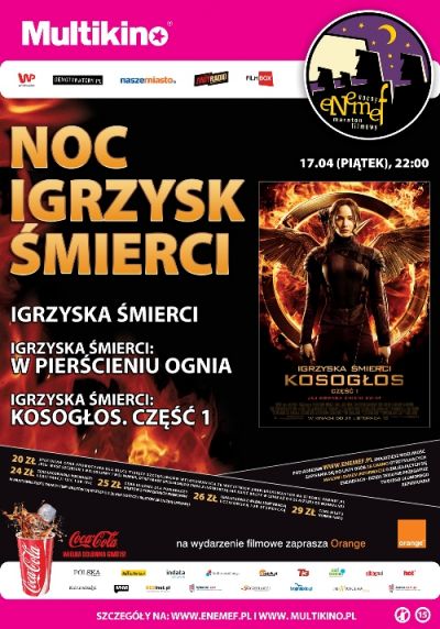 Noc Igrzysk Śmierci - plakat