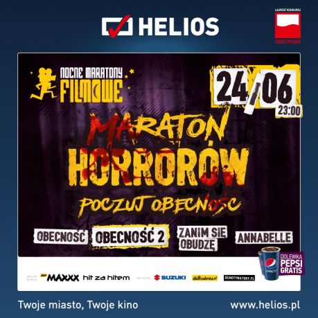 Maraton Horrorów w Kinach Helios