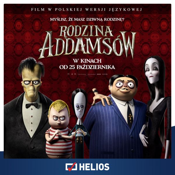 Rodzina Addamsów w Kinach Helios