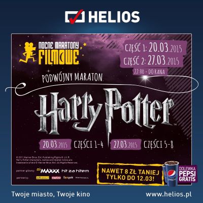 Harry Potter w kinach Helios